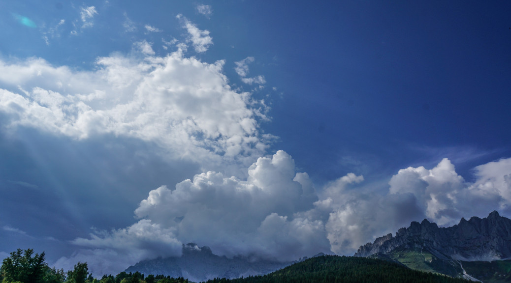 Wolken Wilderkaiser