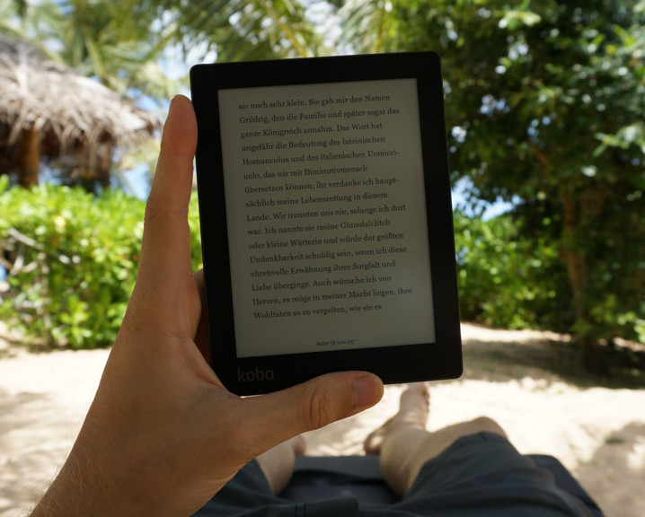 Backpacking Ebook Reader