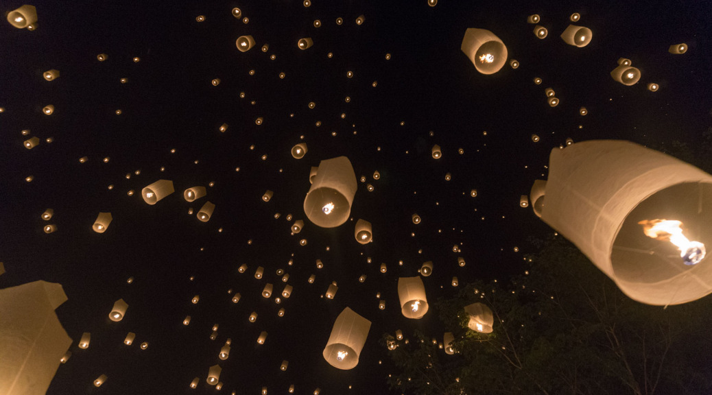 Loi Krathong in Chiang Mai