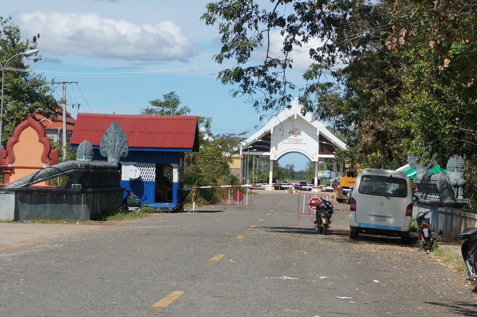 Grenze Kambodscha Laos 4000 Islands Don Det